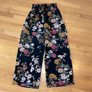 One 5 One High-rise wide leg pull-on pant